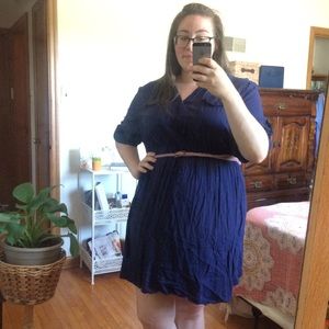 A line Plus size Dress